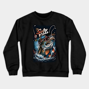 Salty Vibes Crewneck Sweatshirt